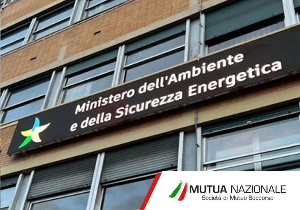 Sottoscritta convenzione con il Ministero dell'Ambiente e della Sicurezza Energetica